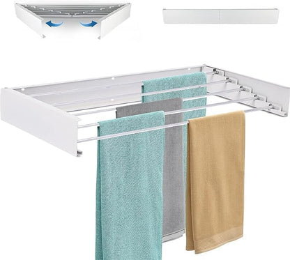 منشر الوطنية ستيل الأبيض – منشر حائط مقاوم للصدأ مقاس 80 سم